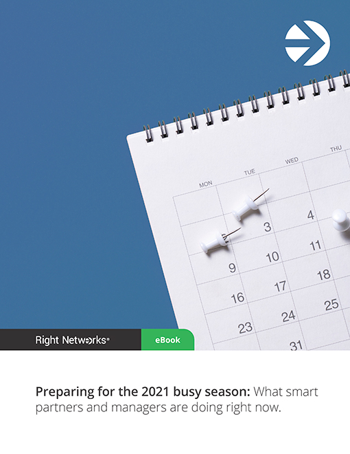 Preparing for the 2021 busy season: What smart partners and managers are doing right now.